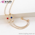 73484 Xuping top quality well design luxury 18k gold filled women bracelet precious stone jewelry